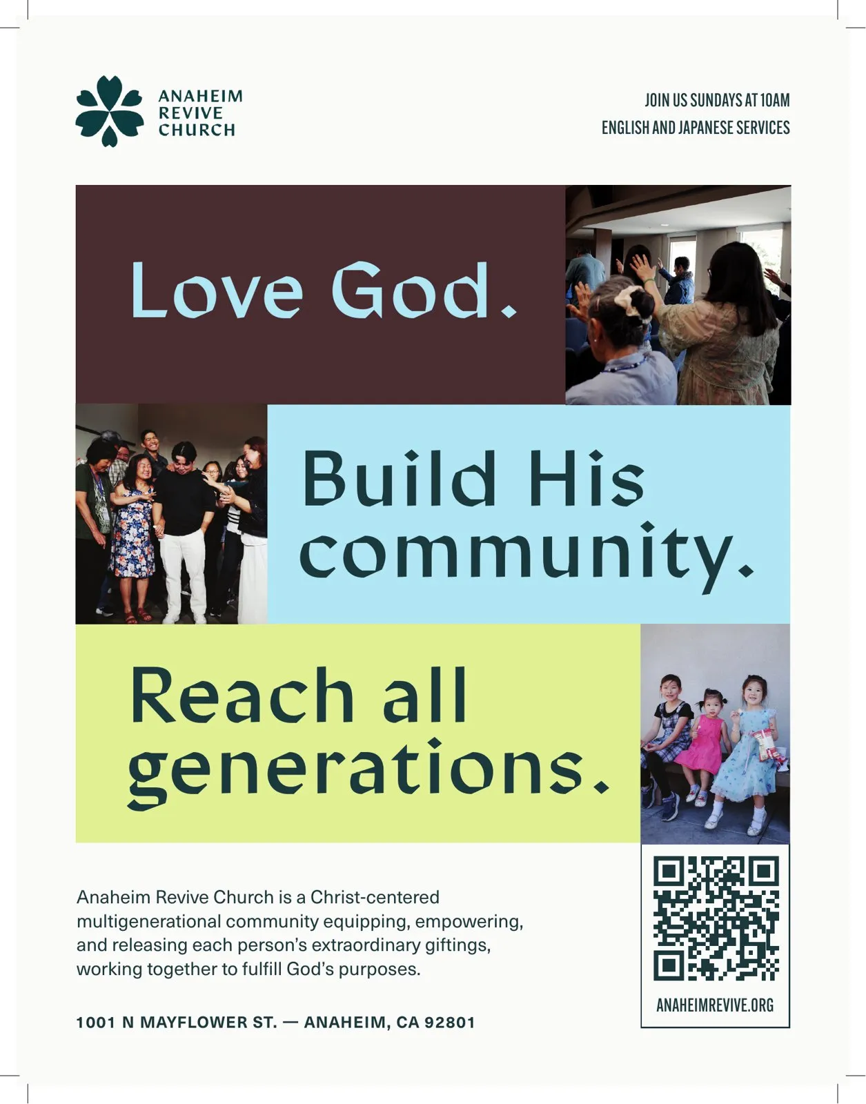 Anaheim Revive Church ad