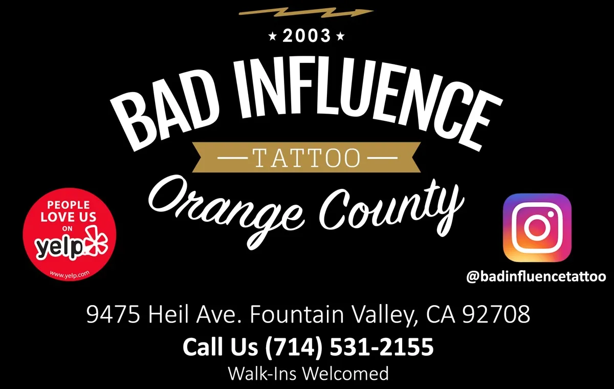 Bad Influence Tattoo