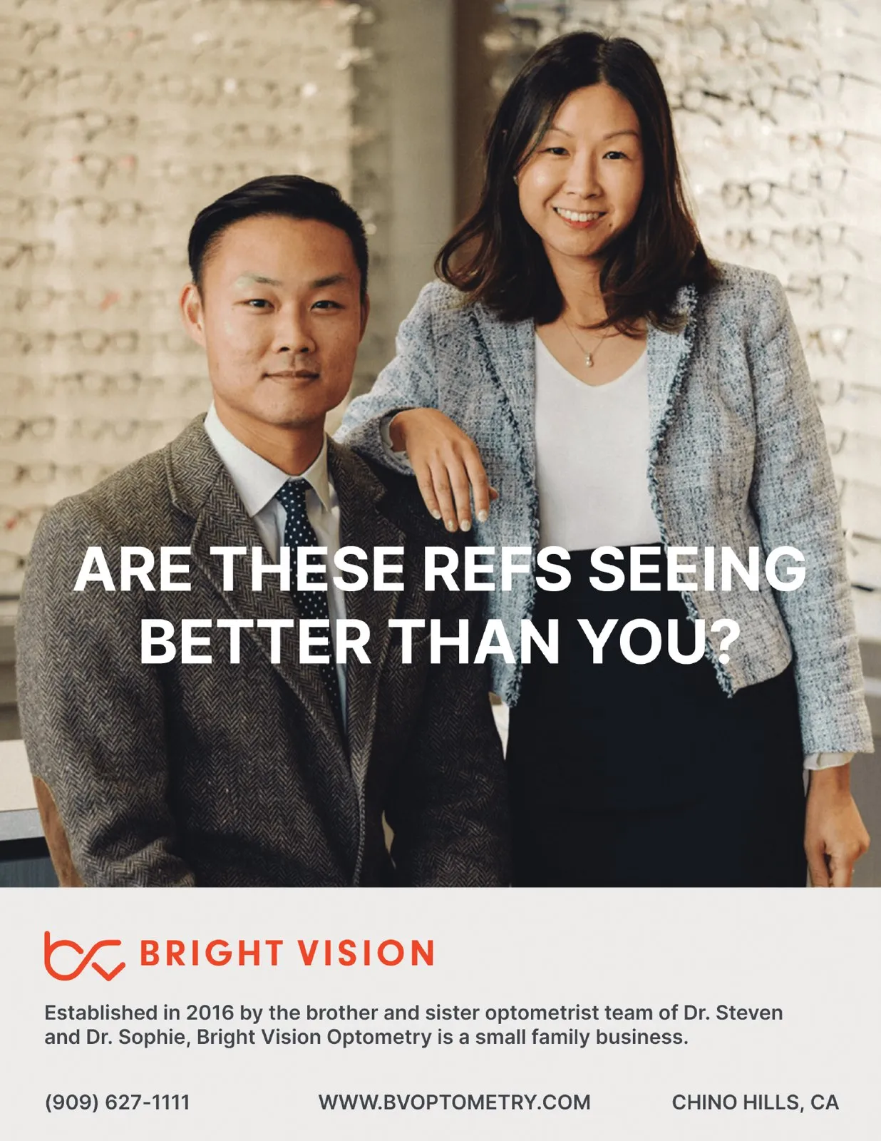 Bright Vision Optometry ad